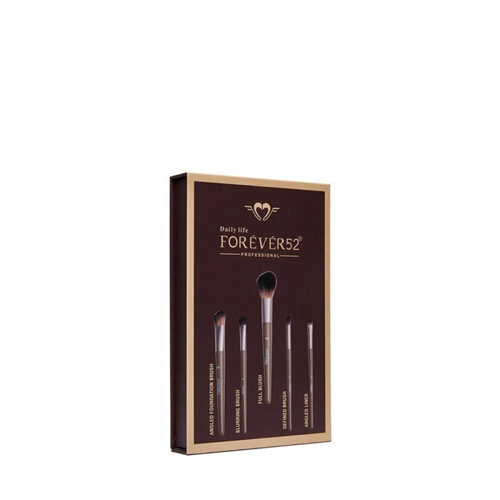 Daily Life Forever52 5 Piece Makeup Brush Set YFC025 thumbnail 1