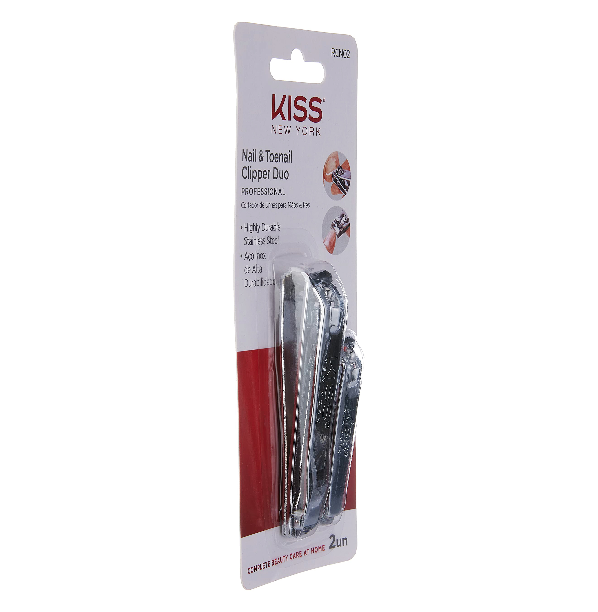 Kiss Nail & Toenail Clipper Duo RCN02 - 2 Pcs thumbnail 3