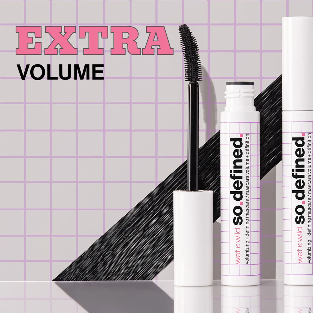Wet N Wild So Defined Volumizing + Defining Mascara - Black thumbnail 4