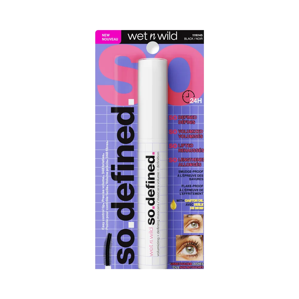 Wet N Wild So Defined Volumizing + Defining Mascara - Black thumbnail 5