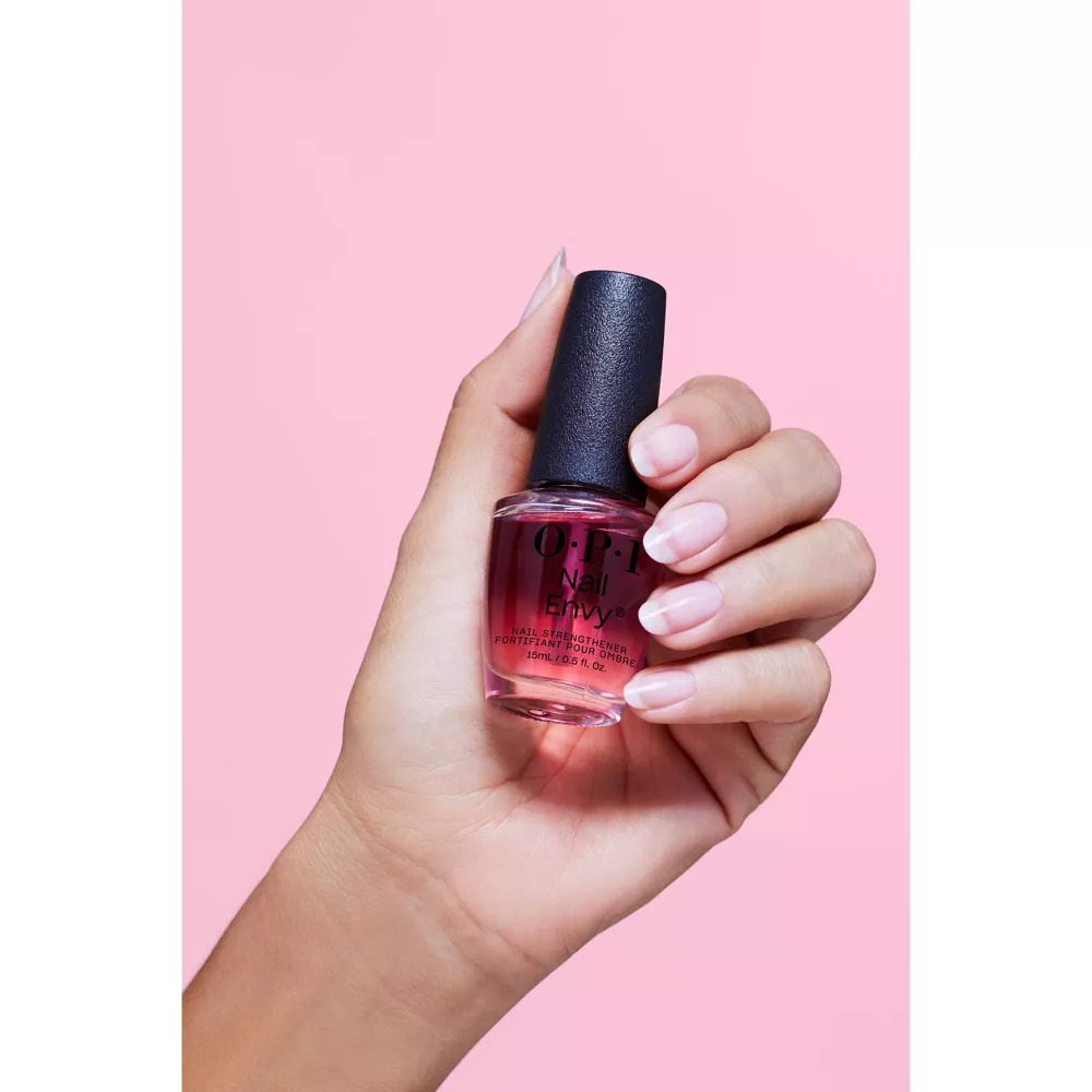 O.P.I Nail Envy Pink To Envy Nail Strengthener - Pink To Envy thumbnail 2