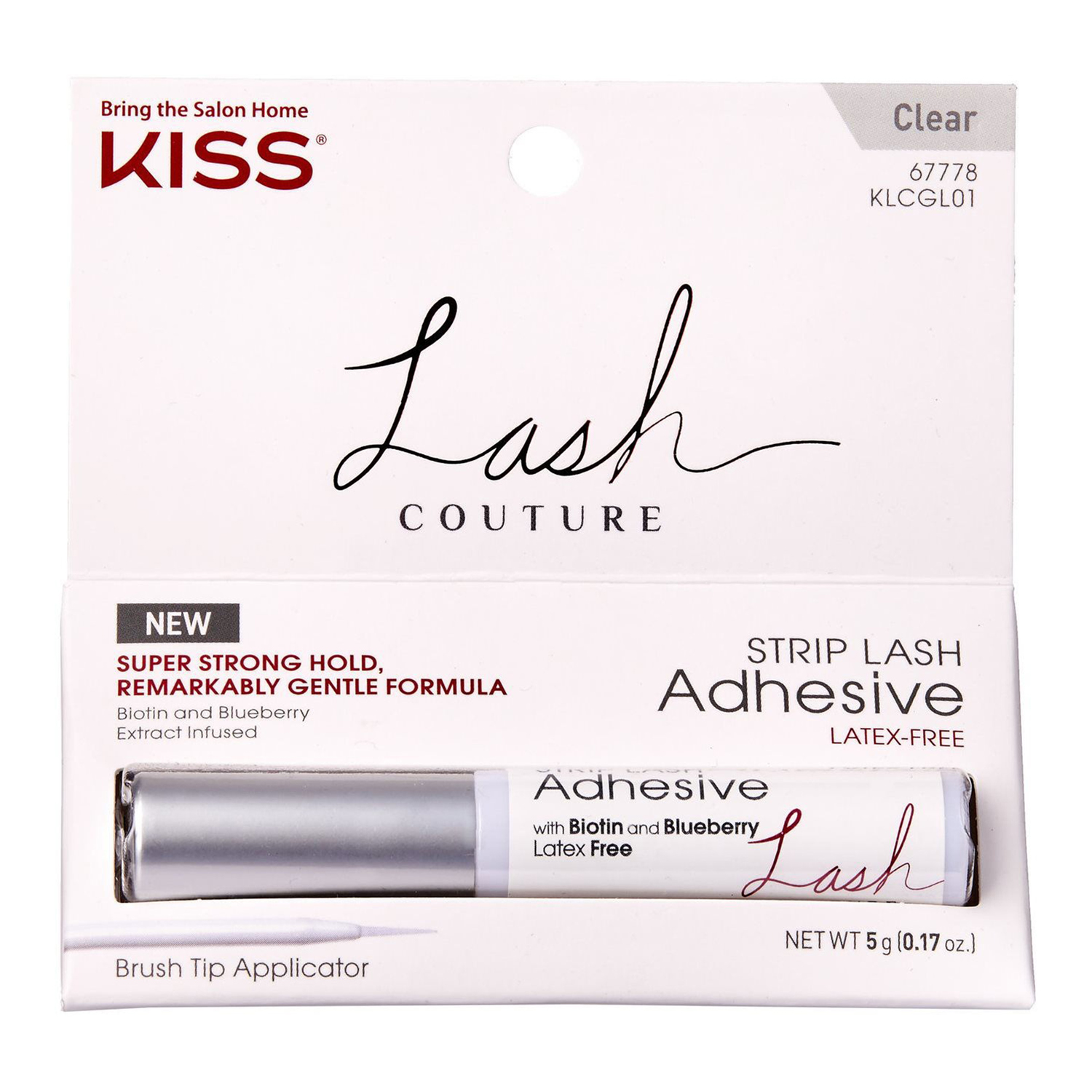 Kiss Lash Couture Strip Lash Adhesive - Clear thumbnail 1