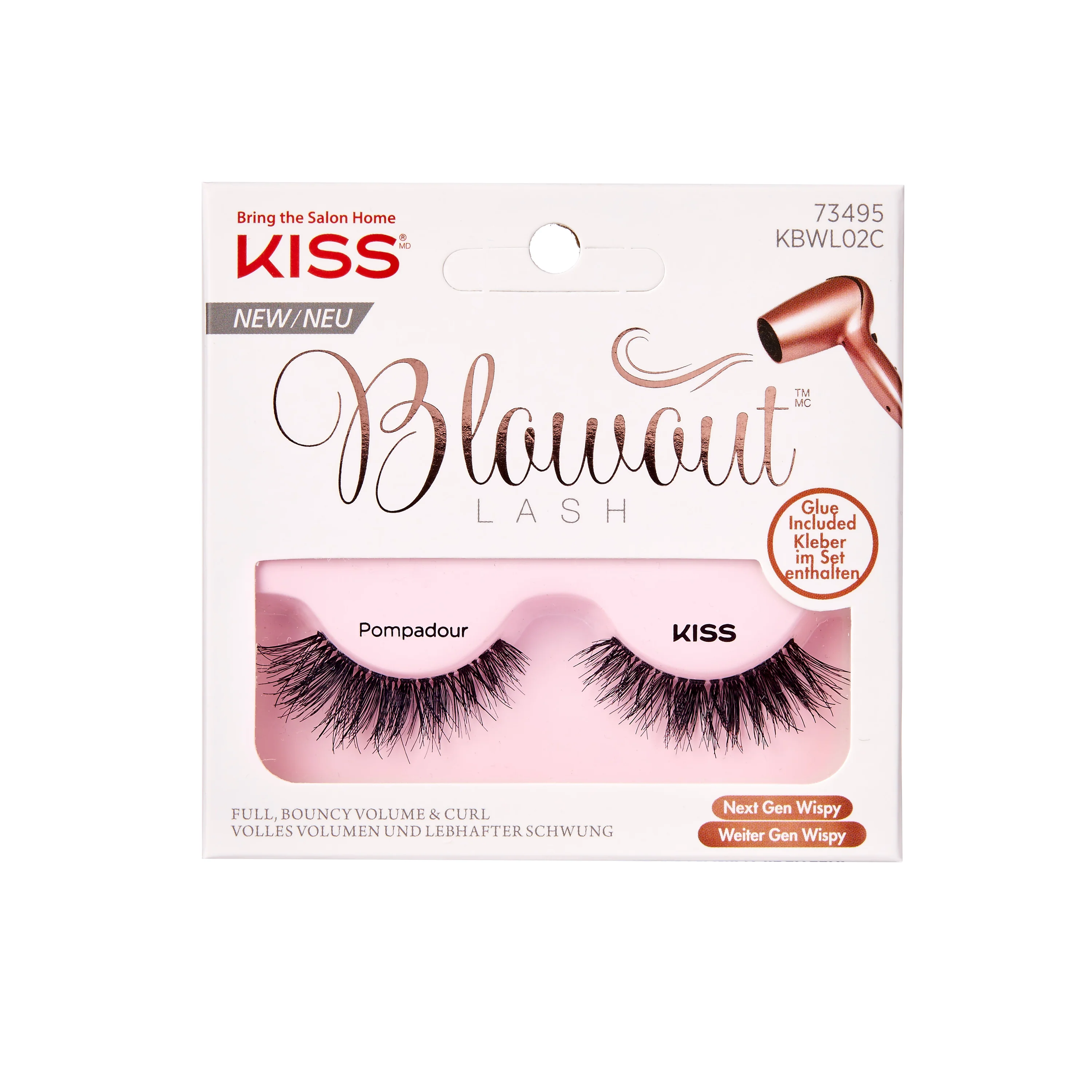 Kiss Blowout Lash - Pompadour KBWL02 thumbnail 2