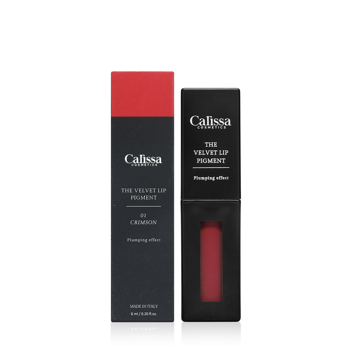 Carissa The Velvet Lip Pigment - 01 Crimson thumbnail 4