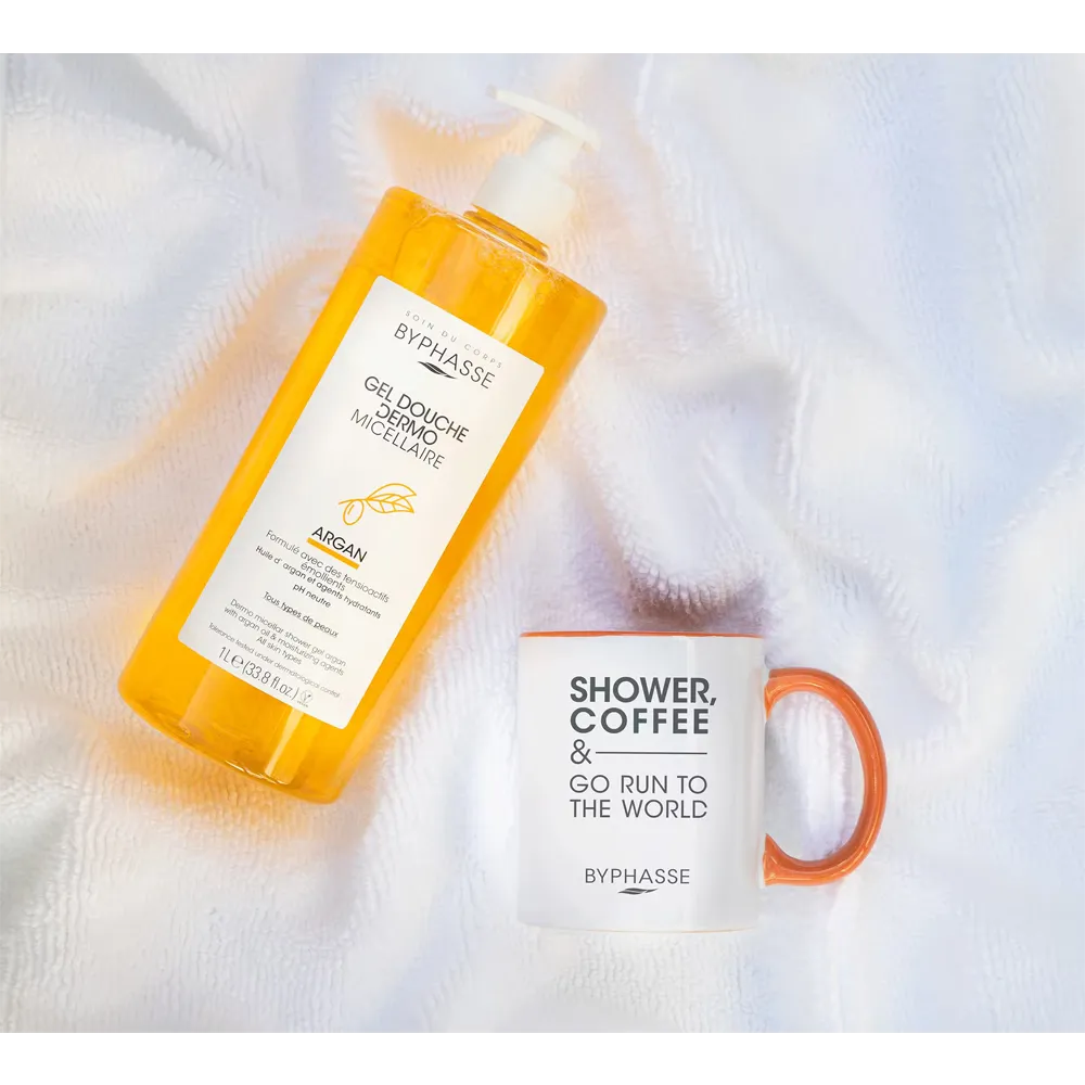 BYPHASSE Dermo Micellar Shower Gel Argan - 1000 ml thumbnail 3