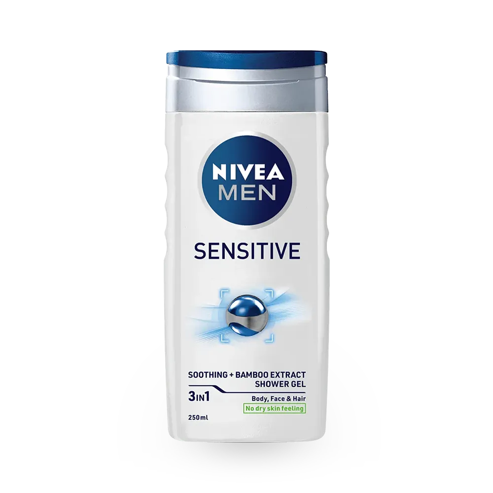Nivea Men Sensitive Shower Gel - 250 ml thumbnail 1
