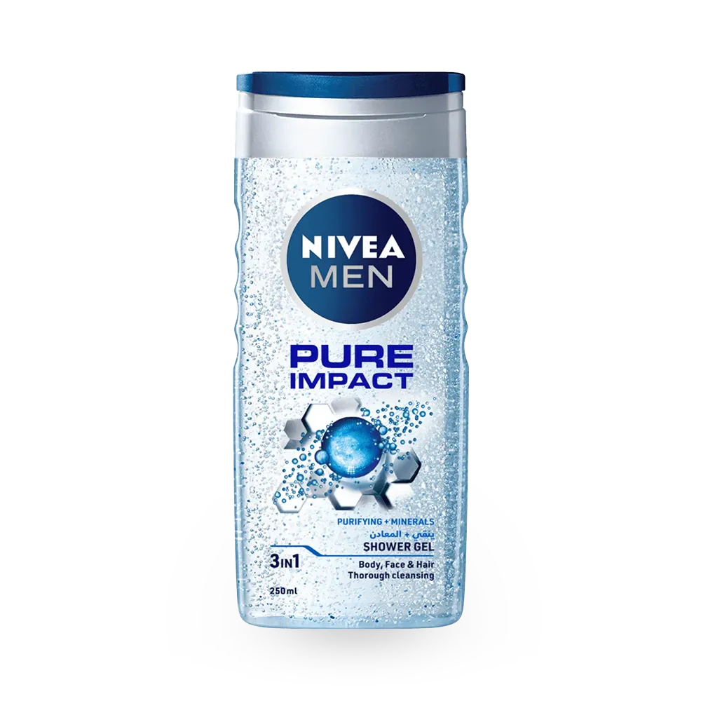 Nivea Pure Impact Shower Gel - 250 ml thumbnail 1