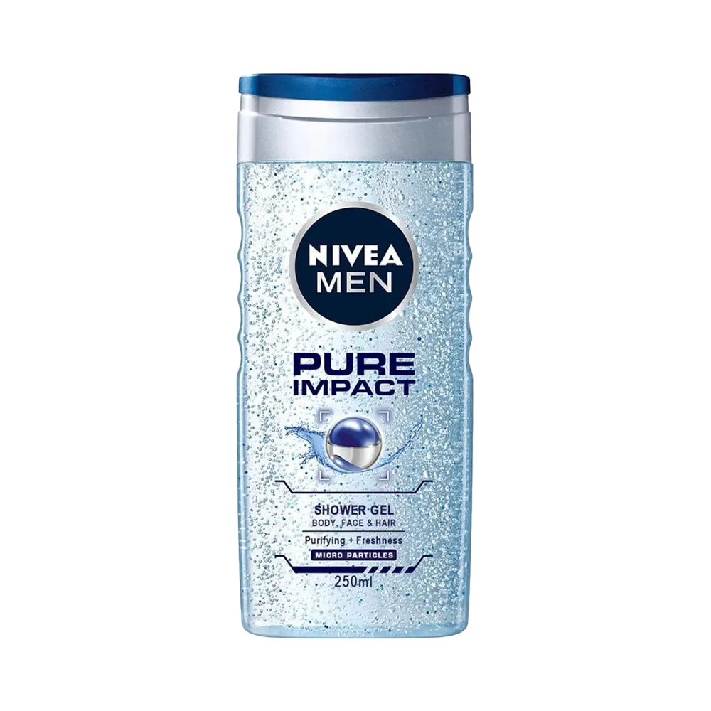 Nivea Pure Impact Shower Gel - 250 ml thumbnail 2