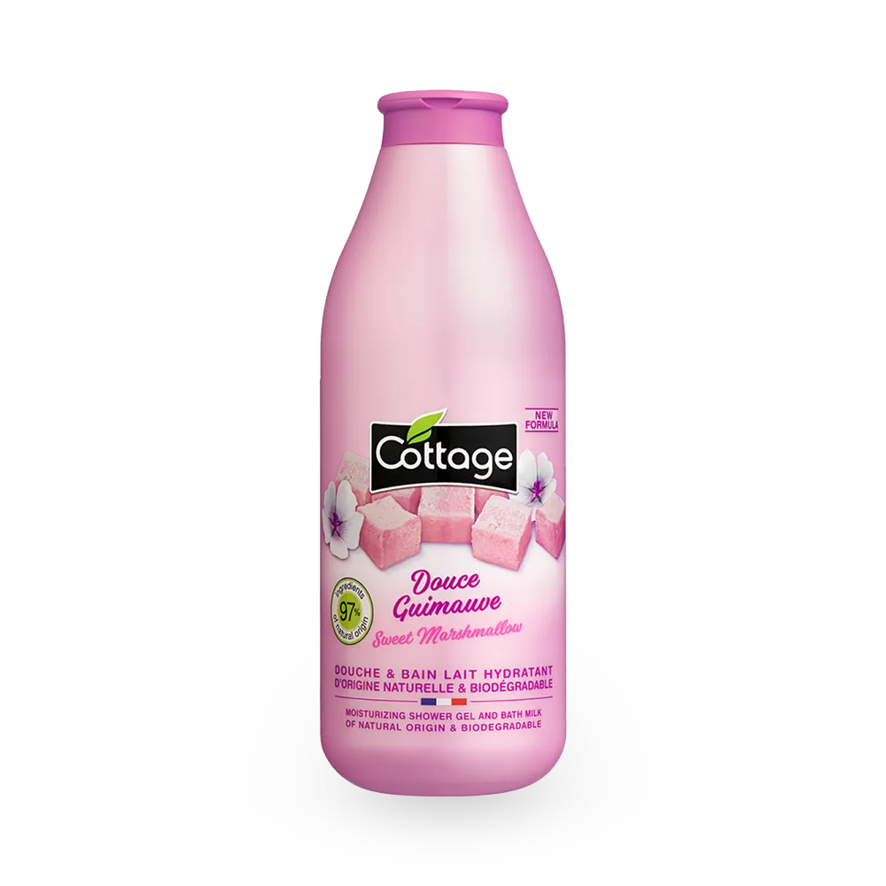 Cottage Sweet Marshmallow Moisturizing Shower Gel and Bath Milk - 250 ml thumbnail 1