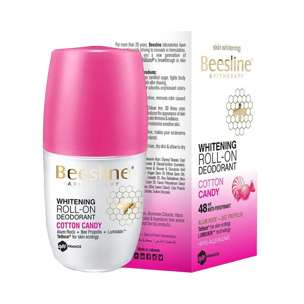 Beesline 48HR Whitening Roll-On, CottOn, Candy - Feminine Hygiene thumbnail 2