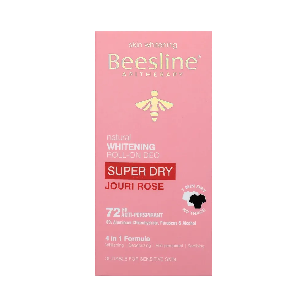 Beesline 72HR Whitening Roll-On, Super Dry Powder Soft - Feminine Hygiene thumbnail 3