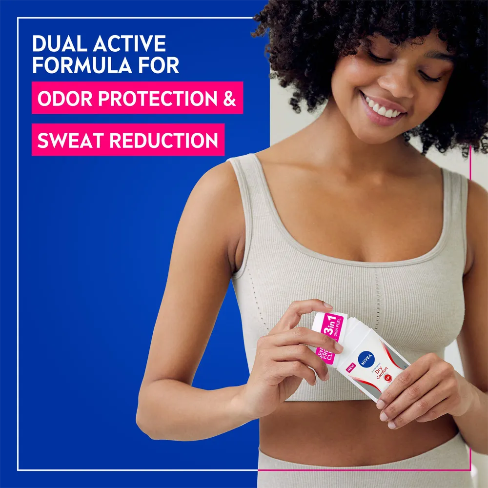Nivea Dry Comfort Deodorant Stick - 50 ml thumbnail 3