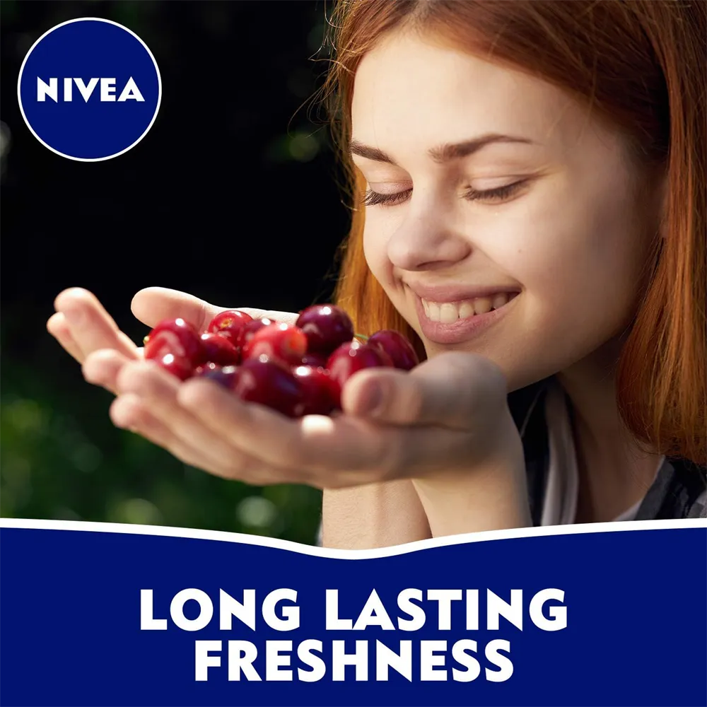 Nivea Fresh Cherry Antiperspirant Deodorant Spray - 150 ml thumbnail 2
