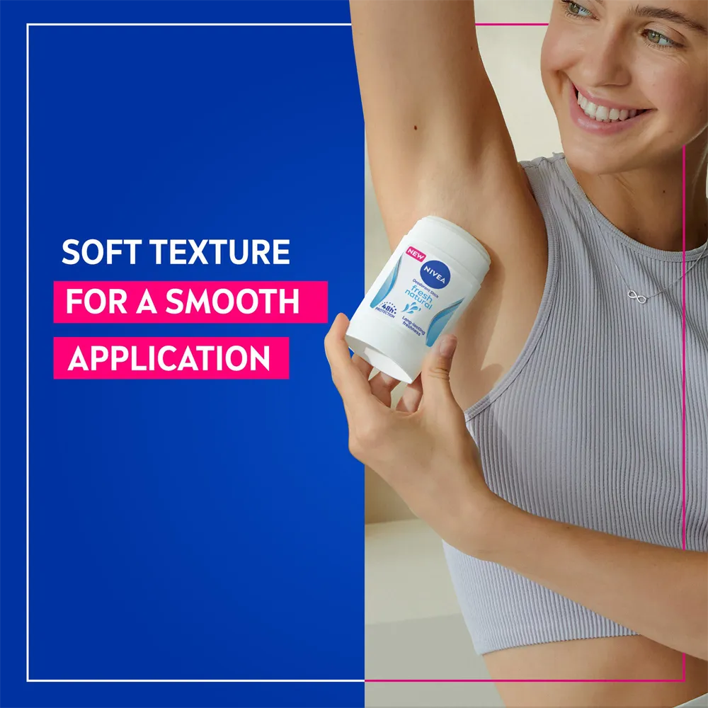 Nivea Fresh Natural Deodorant Stick - 50 ml thumbnail 5