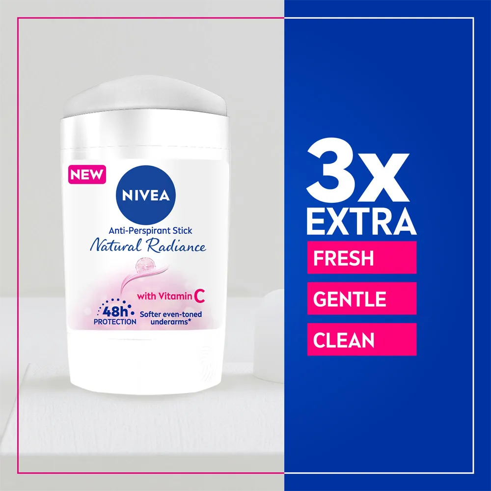 Nivea Natural Radiance Deodorant Stick - 50 ml thumbnail 4