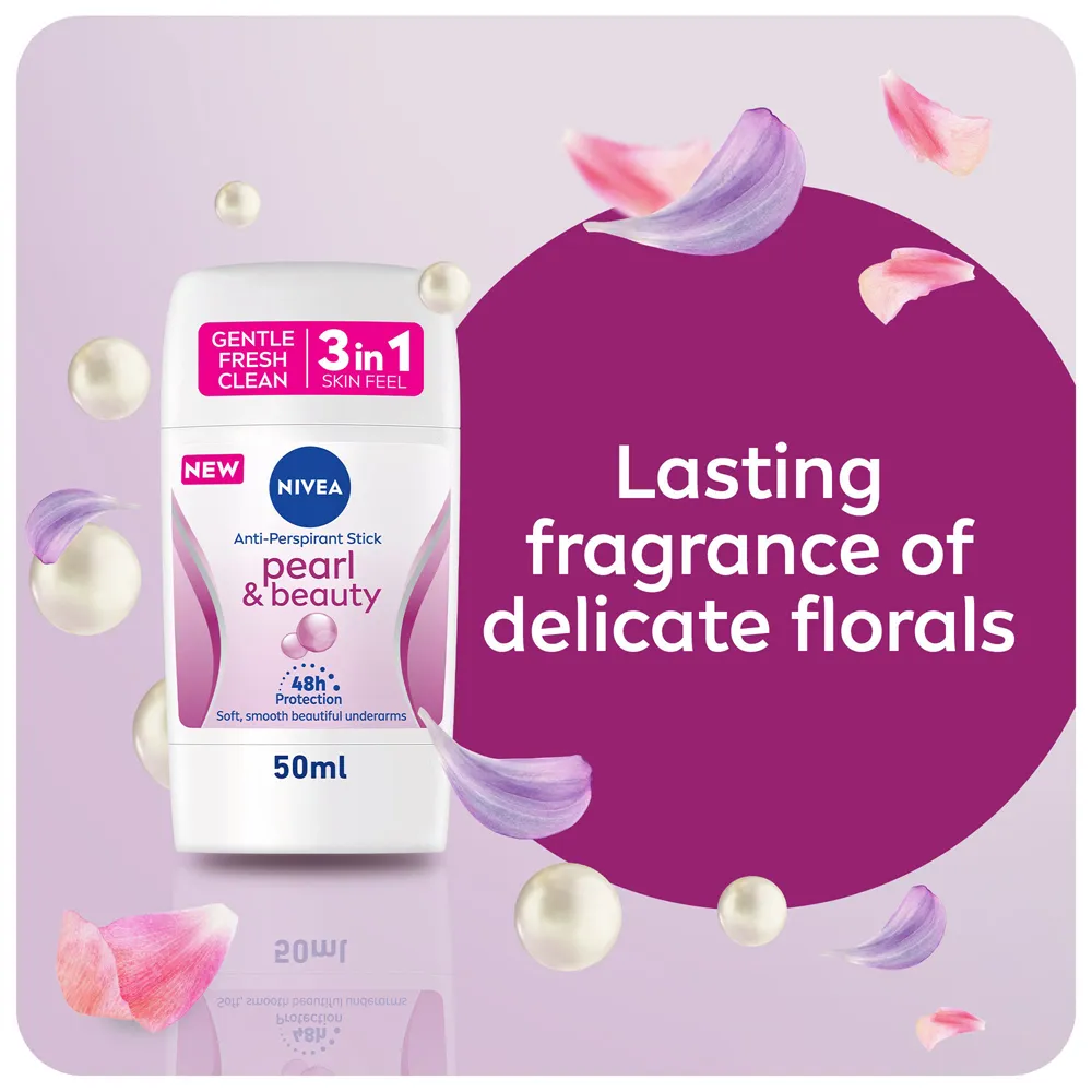 Nivea Pearl & Beauty Deodorant Stick - 50 ml thumbnail 5