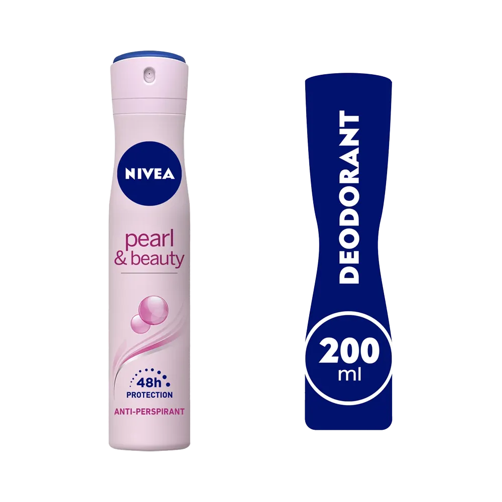 Nivea Pearl & Beauty Deodorant Spray - 200 ml thumbnail 1