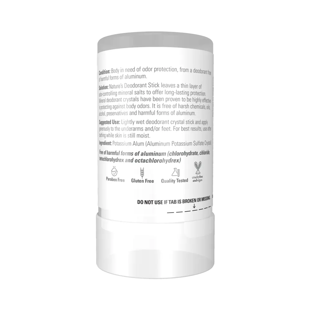 Now Solutions Nature's Deodorant Stick - 120 g thumbnail 3