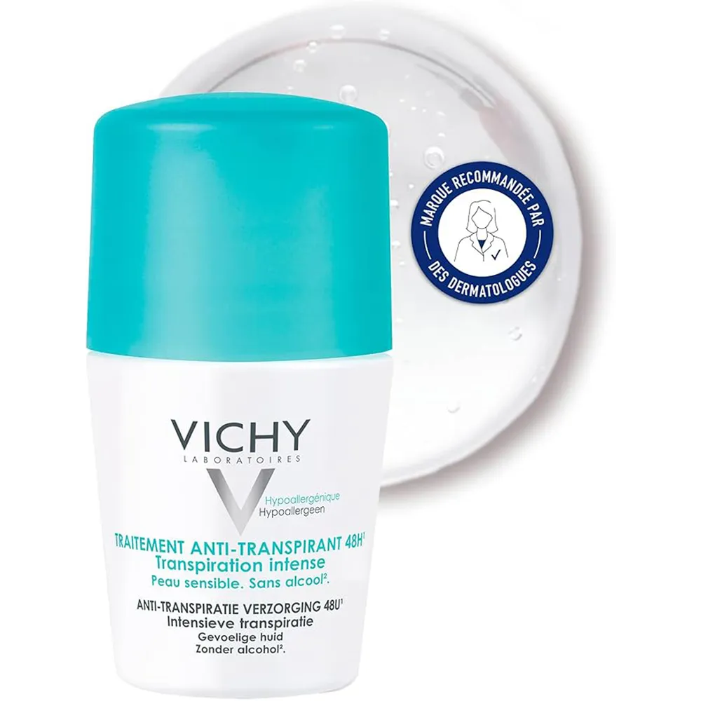 Vichy 48HR Intensive Antiperspirant Deodorant Roll-On  - 50 ml thumbnail 3