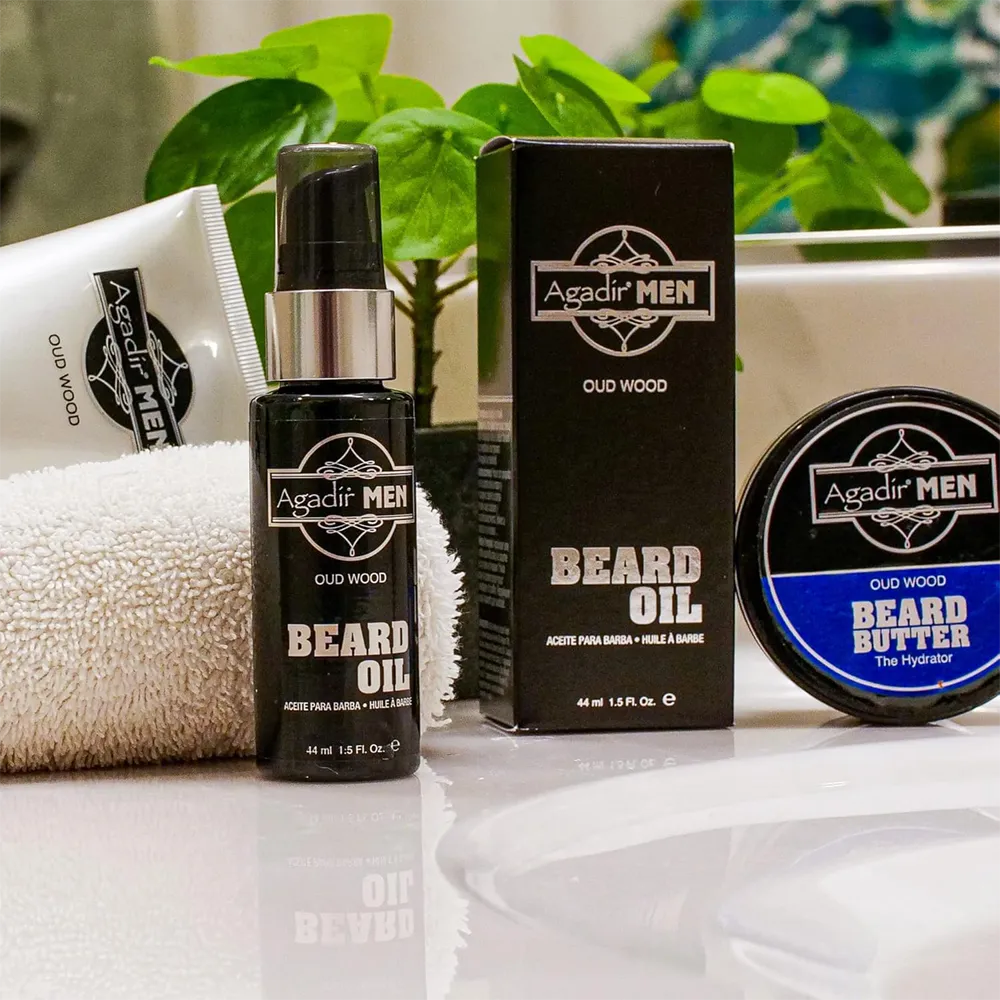 Agadir Oud Wood Beard Oil - 44 ml thumbnail 4