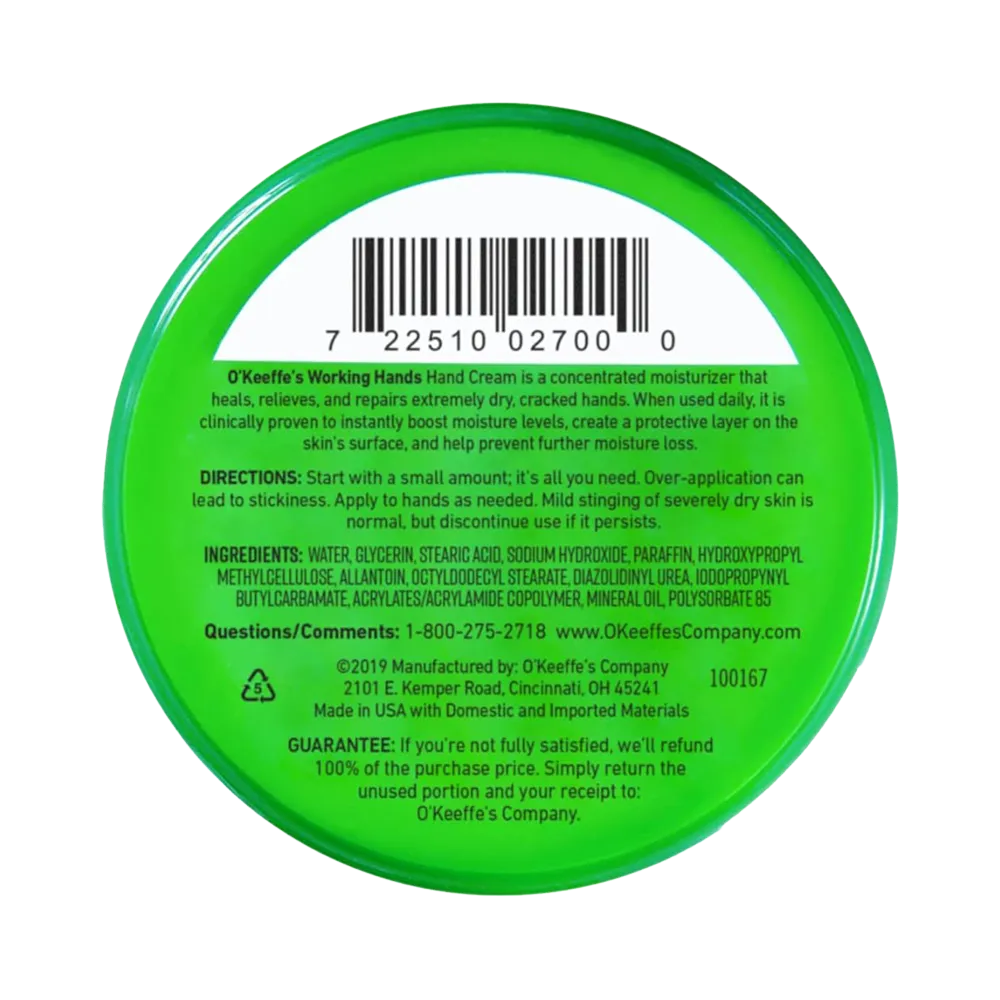 O'Keeffe's Working Hands Hand Cream - 76 g thumbnail 4