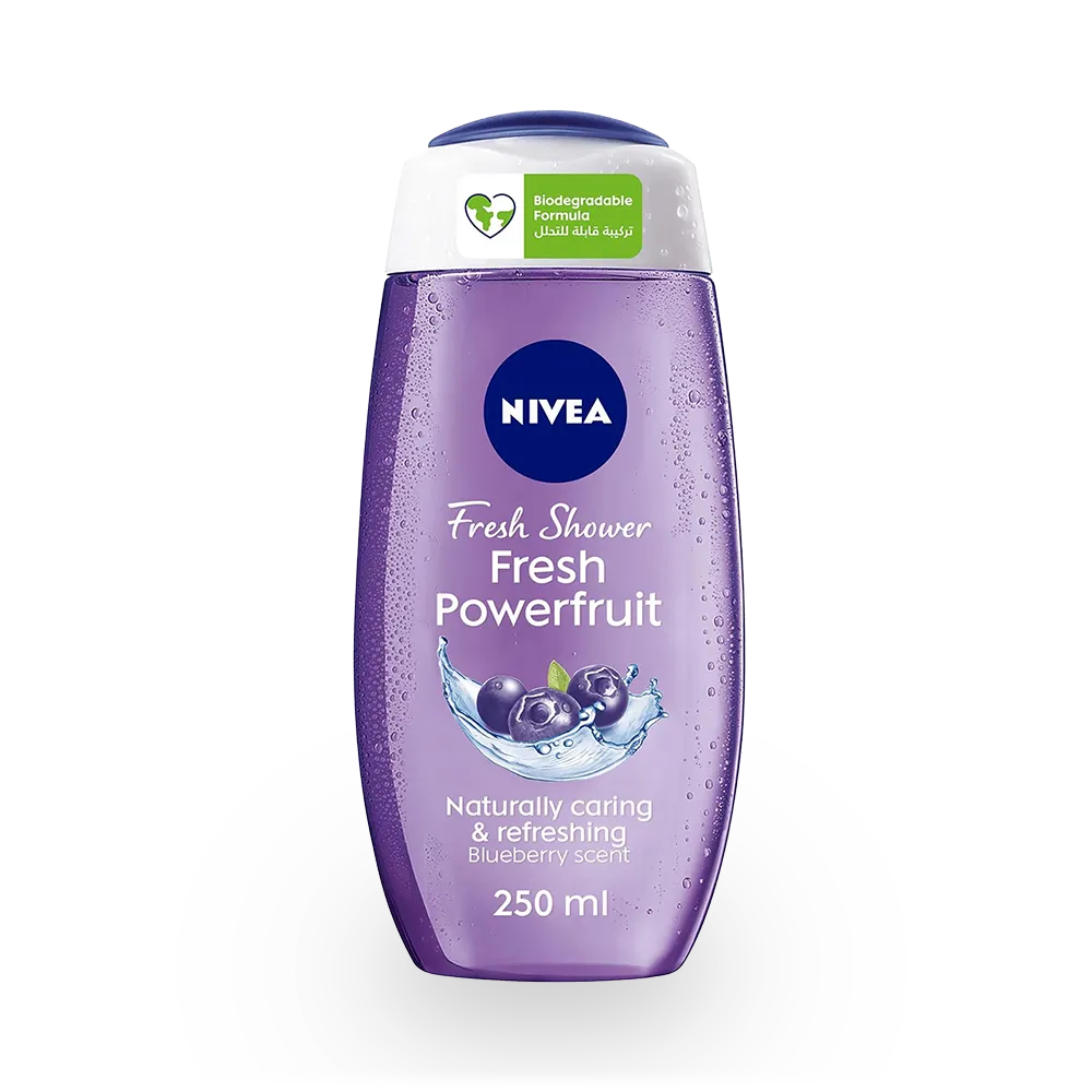 Nivea Fresh Powerfruit Shower Gel - 250 ml thumbnail 1