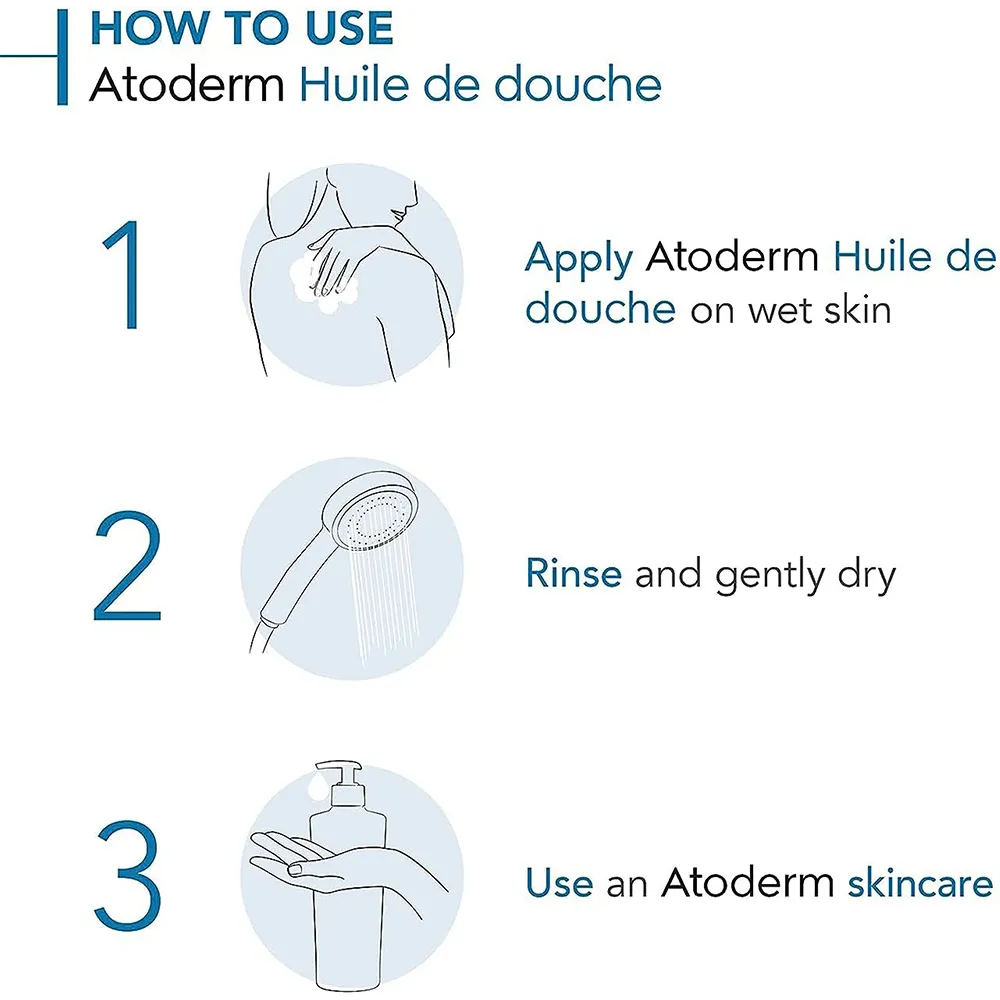 BIODERMA Atoderm Huile De Douche - 200 ml thumbnail 3