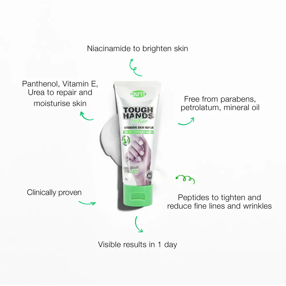 Du’It Tough Hands For Her Green Tea Hand Cream - 30 g thumbnail 3