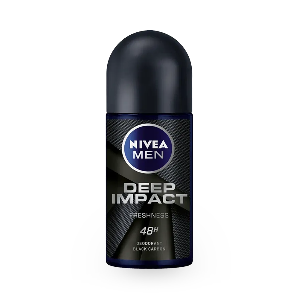 Nivea Men Deep Impact Deo Roll On - 50 ml thumbnail 1