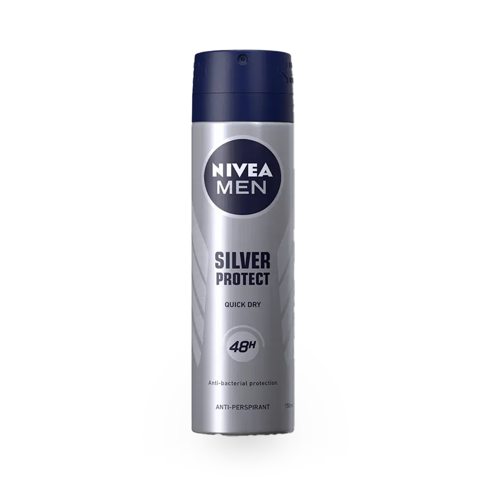 Nivea Men Silver Protect Anti-Perspirant Deodorant Spray - 150 ml thumbnail 1
