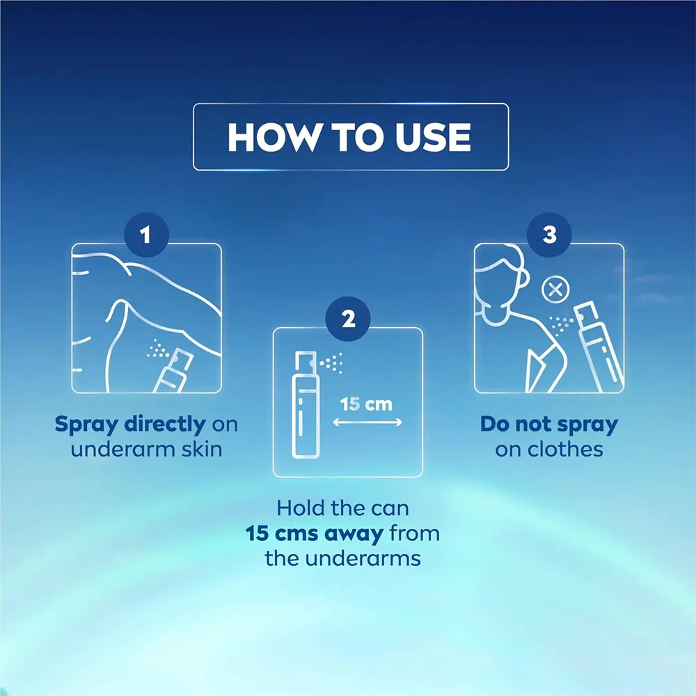 Nivea Men Fresh Power Deodorant Spray - 150 ml thumbnail 4