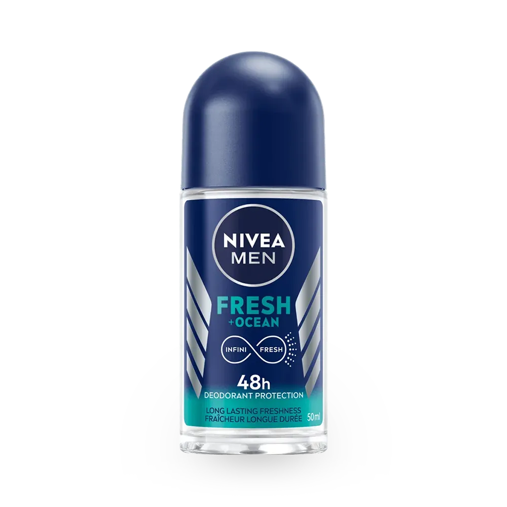 Nivea Men Fresh Ocean Deodorant Roll On - 50 ml thumbnail 1