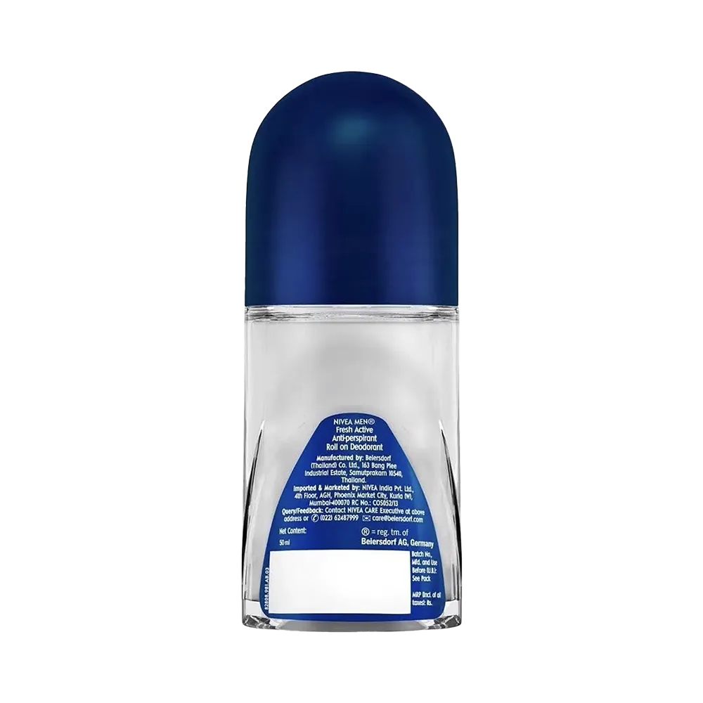 Nivea Men Fresh Ocean Deodorant Roll On - 50 ml thumbnail 2