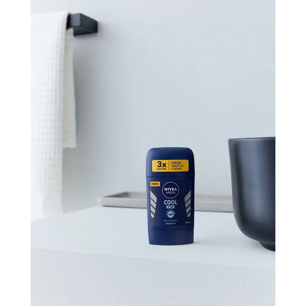 Nivea Men Cool Kick Deodorant Stick - 50 ml thumbnail 5
