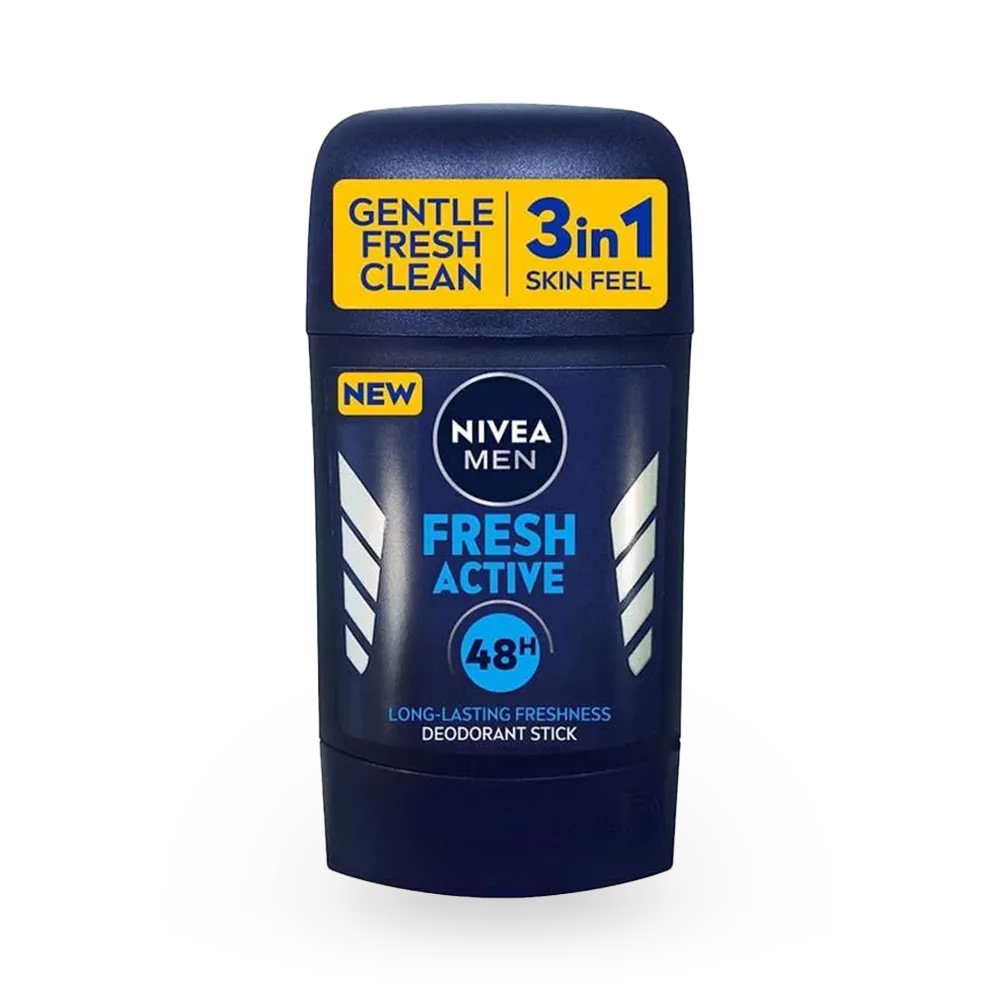 Nivea Men Fresh Active Deo Stick - 50 ml thumbnail 1
