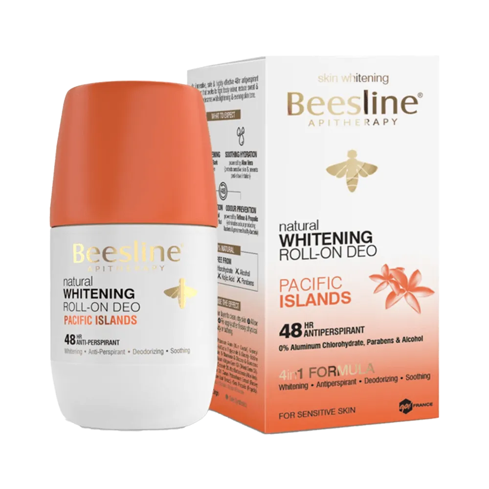 Beesline Pacific Islands 48Hr Whitening Deo Roll-On - 50 ml thumbnail 2