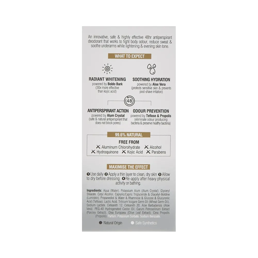 Beesline Invisible Touch 48Hr Whitening Deo Roll-On  - 50 ml thumbnail 3