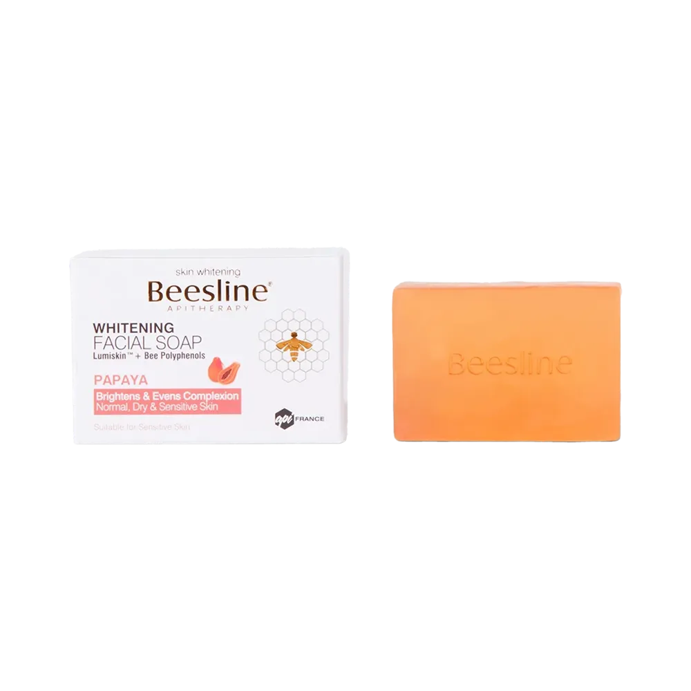Beesline Whitening Facial Soap - Papaya - 85 g thumbnail 2