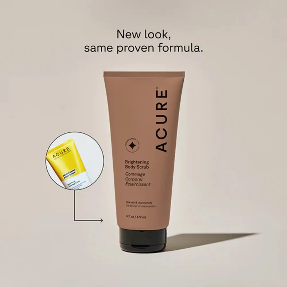 Acure Brightening Body Scrub - 177 ml thumbnail 2