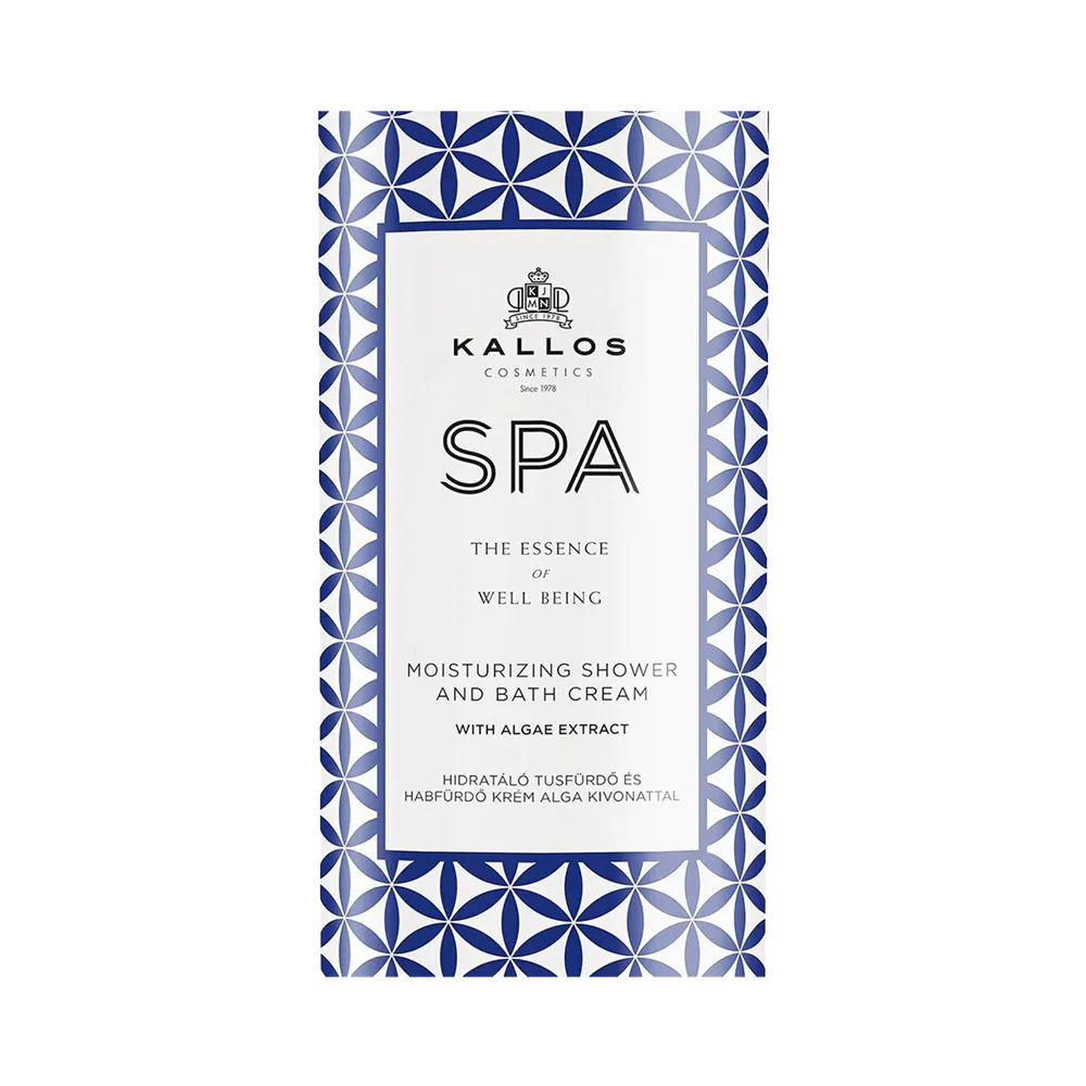 Kallos Spa Moisturizing Shower And Bath Cream With Algae Extract - 1000 ml thumbnail 4