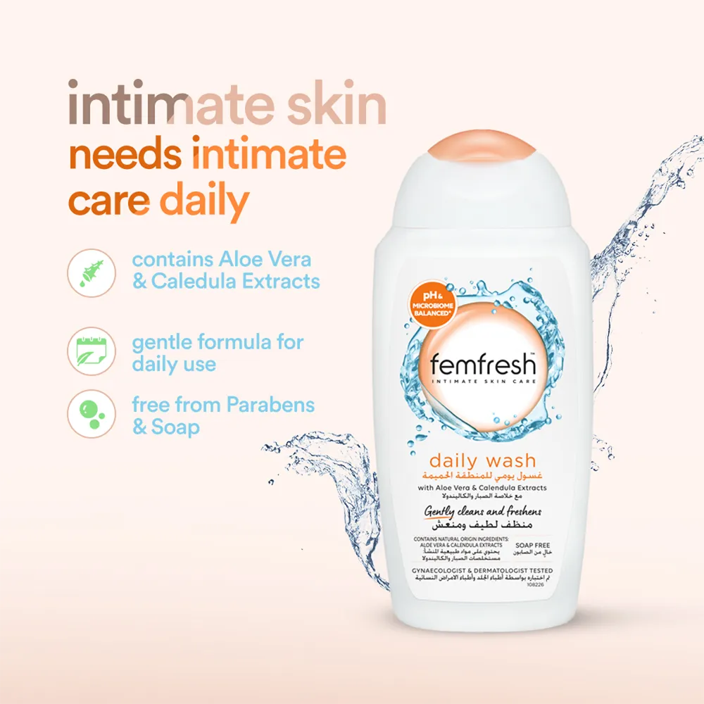 Femfresh Daily Intimate Wash - 250 ml thumbnail 3