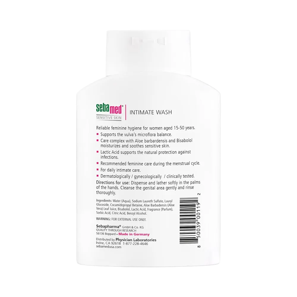 Sebamed Feminine Intimate Wash - 200 ml thumbnail 2