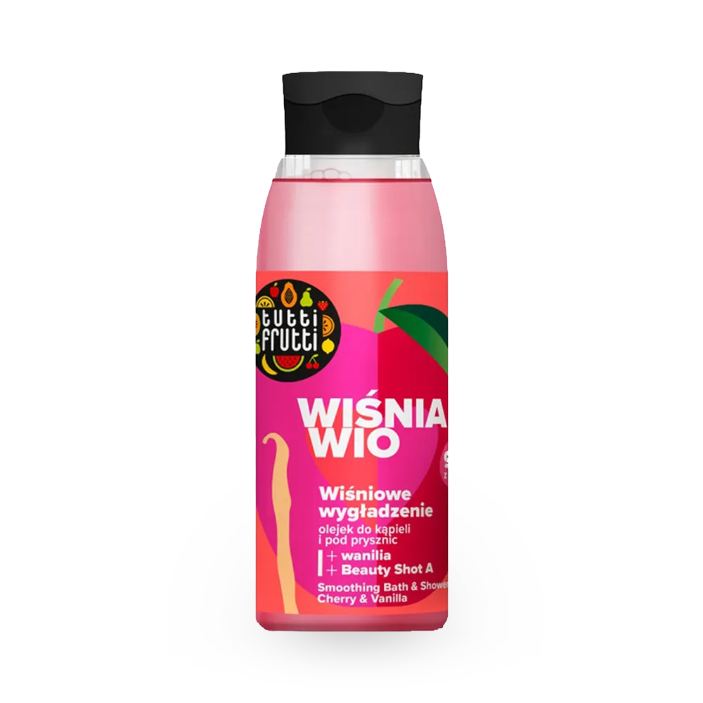 Tutti Frutti Wiśnia Wio Smoothing Bath And Shower Oil - 400 ml thumbnail 1