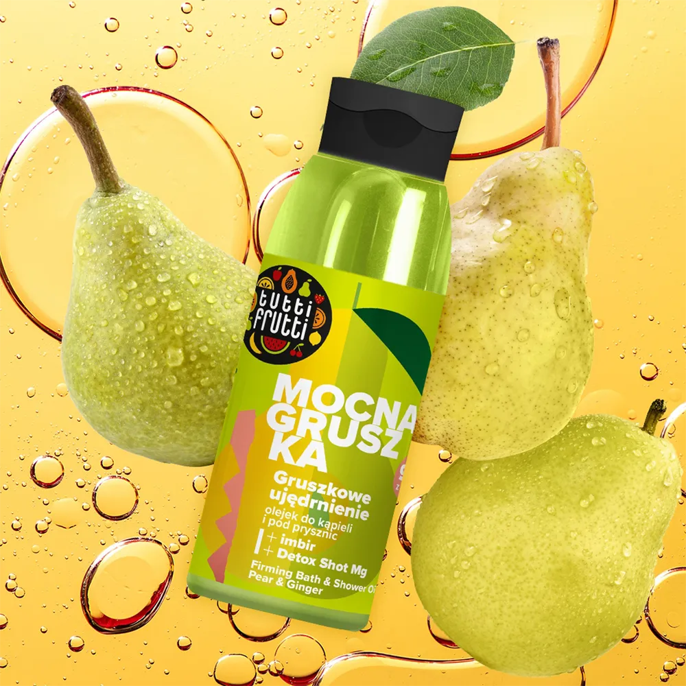 Tutti Frutti Strong Pear Firming Bath And Shower Oil - 400 ml thumbnail 4