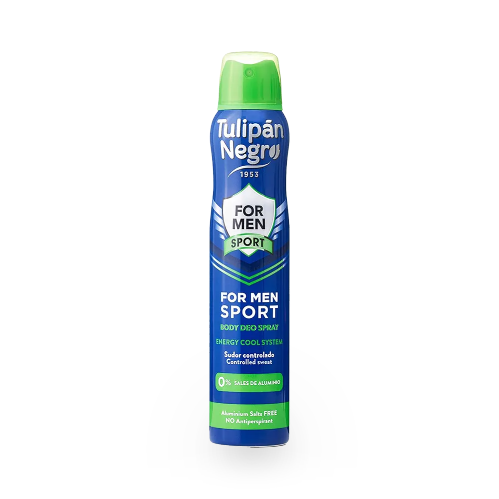 Tulipan Negro For Men Sport Body Deo Spray - 200 ml thumbnail 1