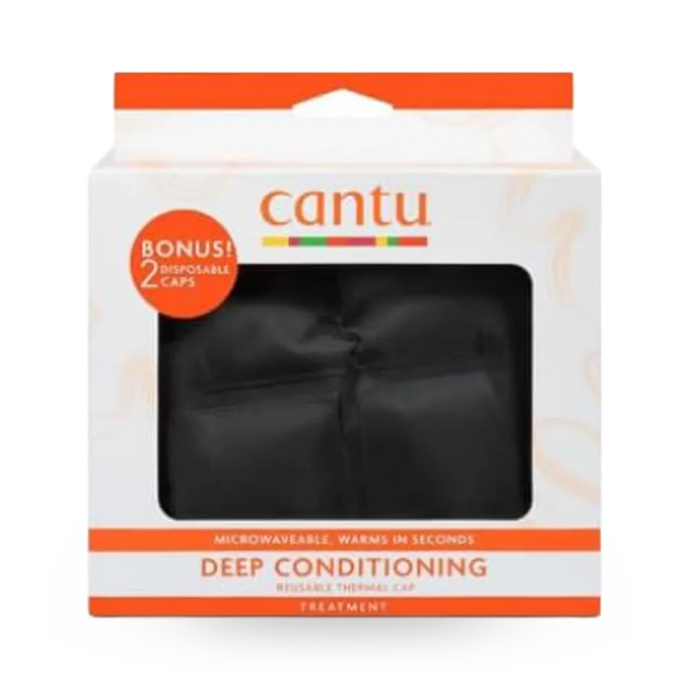 Cantu Deep Conditioning Reusable Thermal Cap - 2 pcs thumbnail 1
