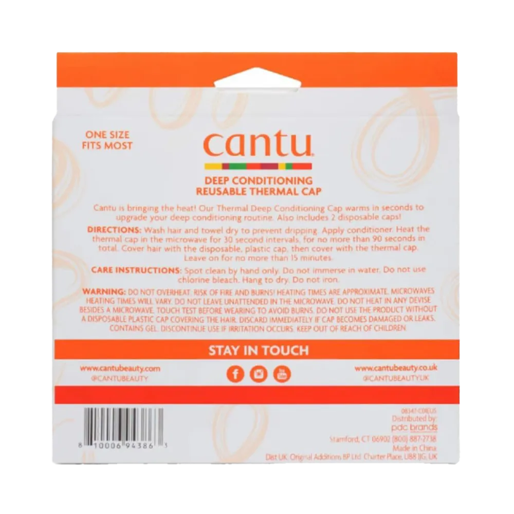 Cantu Deep Conditioning Reusable Thermal Cap - 2 pcs thumbnail 2