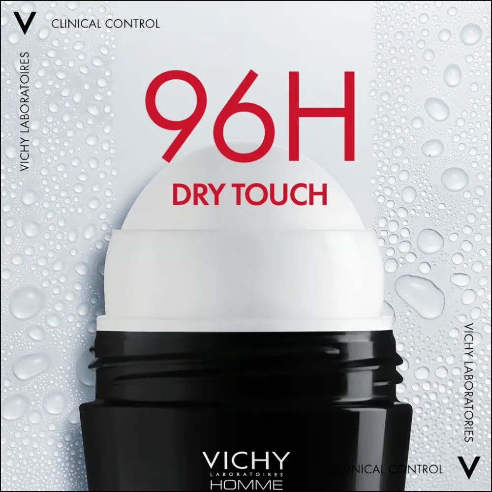 VICHY 96Hr Clinical Control Deo Roll-On - 50 ml thumbnail 2
