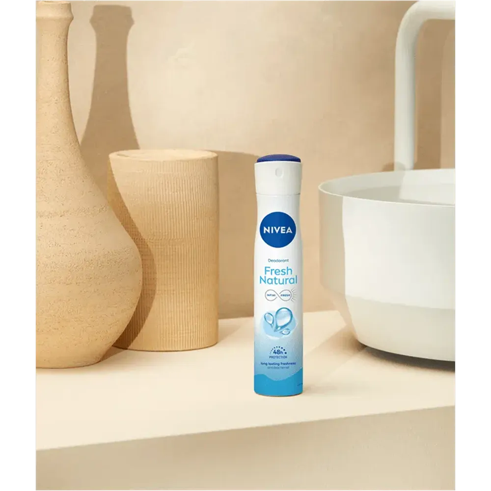 Nivea Fresh Natural Deodorant - 200 ml thumbnail 2