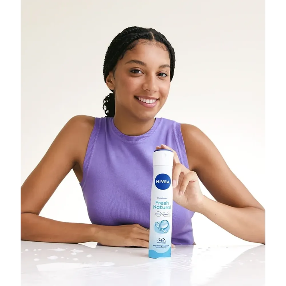 Nivea Fresh Natural Deodorant - 200 ml thumbnail 3